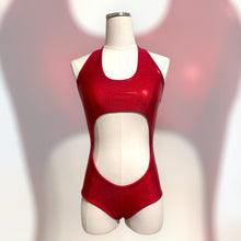 Load image into Gallery viewer, La Femme Nikita Bodysuit- Red
